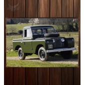 Металлическая табличка Land Rover Series II 88 Pickup